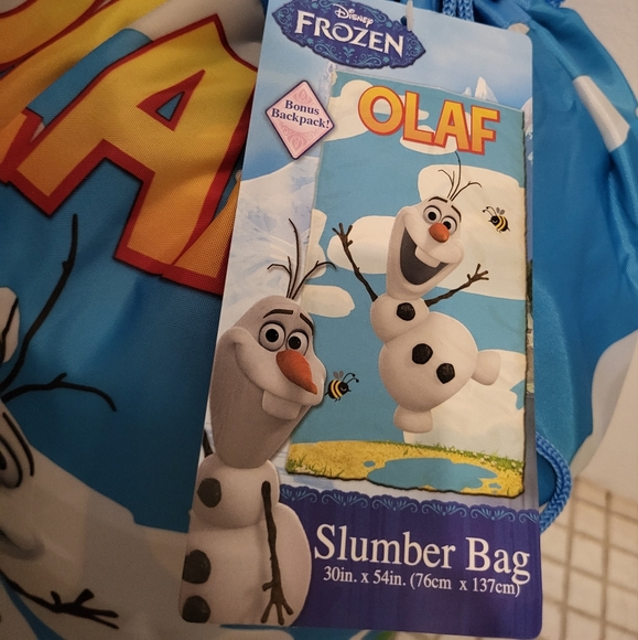 New Kids Olaf Sleeping Bag 2-Piece Set - Picture 5 of 7